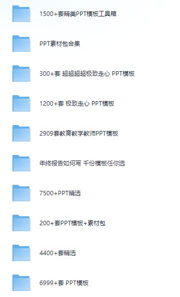 最新26908+付费PPT模板-掘金谷
