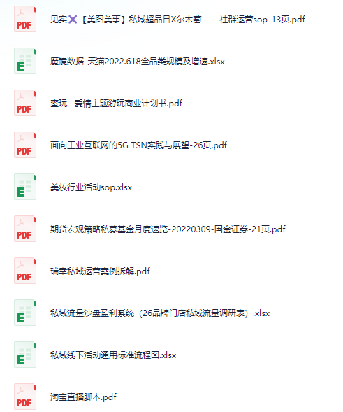 图片[2]-各行各业方案（100+份）-掘金谷
